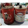 Image 1 : B/A & ESSO OIL PAILS