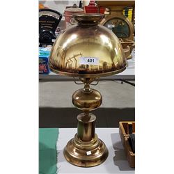 ELECTRIC CONVERT BRASS OIL LAMP