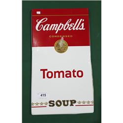 CAMPBELL'S SOUP SIGN