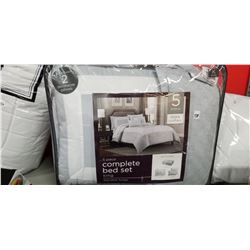 King Size 5 piece bed in a bag
