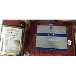 Full Sheet Set plus Bed Skit 100 % Cotton