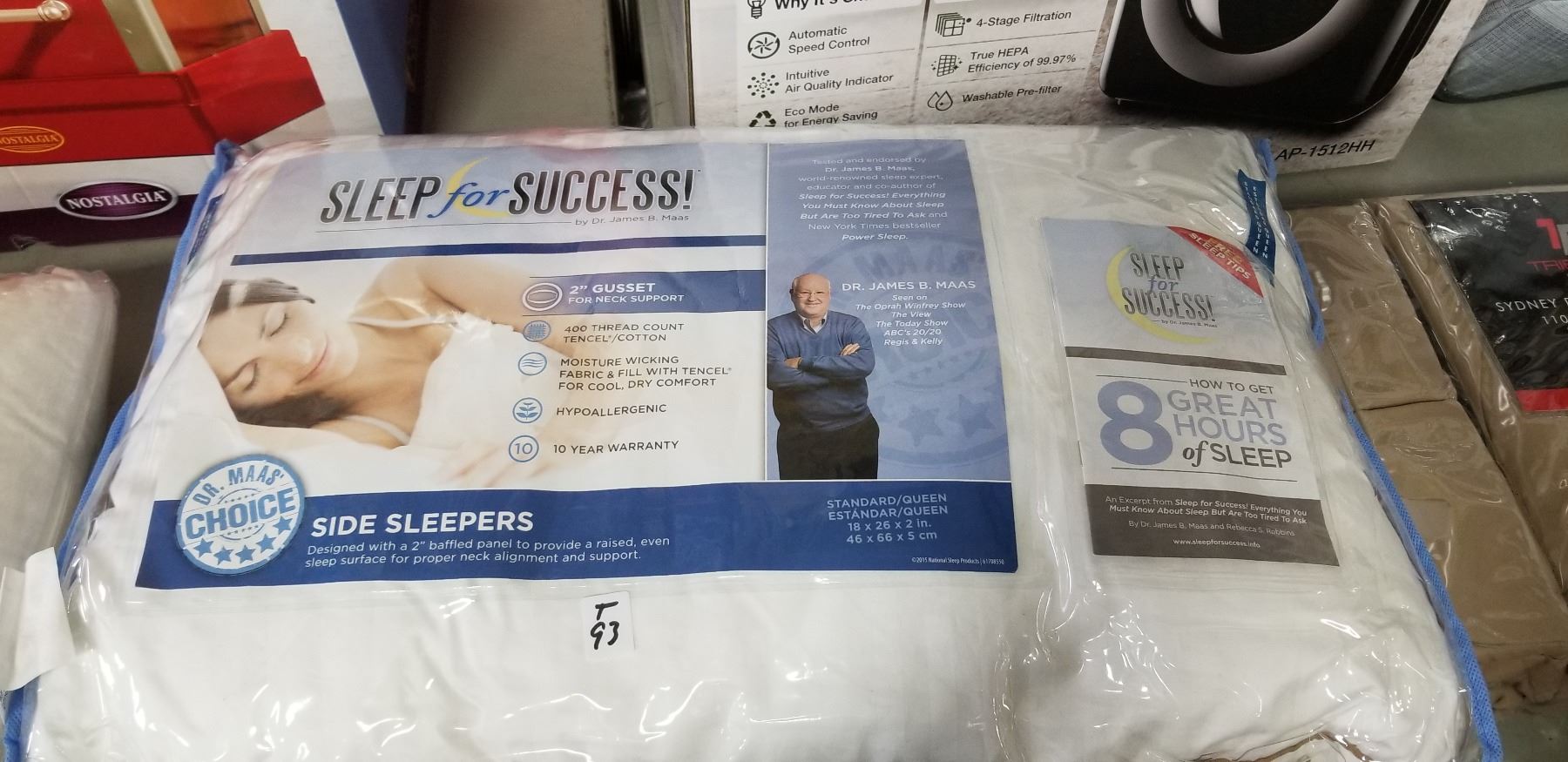 dr james maas sleep for success pillow