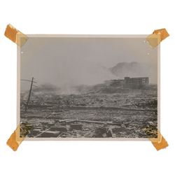 Nagasaki Original Photograph of Desolation by Yosuke Yamahata