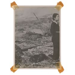 Nagasaki Original Photograph of a Woman by Yosuke Yamahata