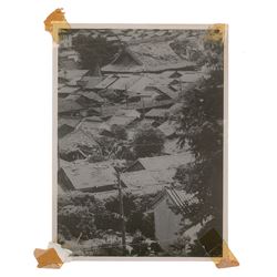 Nagasaki Original Photograph of City Rooftops by Yosuke Yamahata