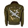 Image 2 : WWII USAAF 8th Air Force B-10 Flight Jacket with Painted Decorations