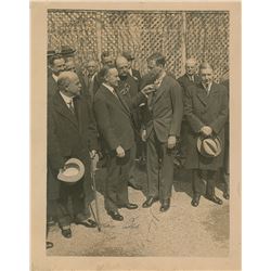 Charles Lindbergh and Calvin Coolidge