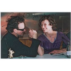 Bono and Milla Jovovich