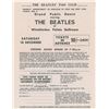 Image 1 : Beatles 1963 Wimbledon Palais Concert Flyer