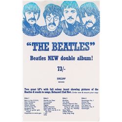Beatles EMI/Apple 'White Album' Flyer