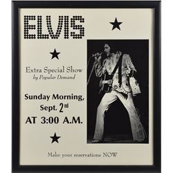 Elvis Presley Concert Poster