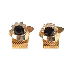 Elvis Presley's Black Stone Cufflinks