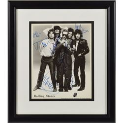 Rolling Stones Signed Photograph