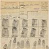 Image 1 : Jimi Hendrix Signed 1969 Toronto Arrest Fingerprint Card
