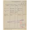 Image 3 : Jimi Hendrix Signed 1969 Toronto Arrest Fingerprint Card