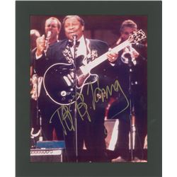 B. B. King Signed Photograph