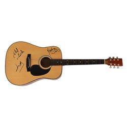 The Everly Brothers and Dion Signed Guitar