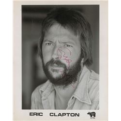 Eric Clapton Signed Photograph