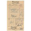Image 2 : Mothers of Invention Set of (4) Signed Receipts