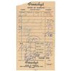 Image 3 : Mothers of Invention Set of (4) Signed Receipts