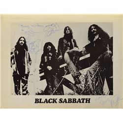 Black Sabbath Signed Program