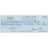 Image 1 : Leonard Cohen Signed Check