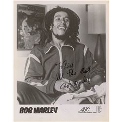 Bob Marley Signed Photograph