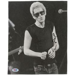 Lou Reed Signed Photograph