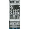 Image 2 : Bruce Springsteen Signed Playbill