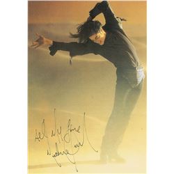 Michael Jackson Signed Photograph