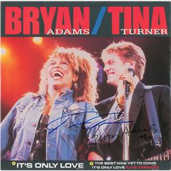 Bryan Adams and Tina Turner Signed Album