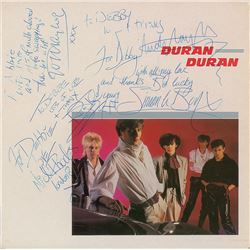 Duran Duran Signed Album