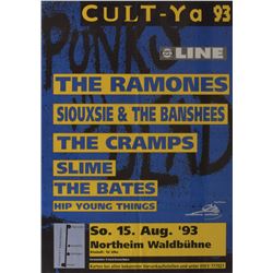 Ramones Germany 1993 Concert Poster