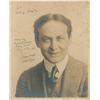 Image 1 : Harry Houdini Signed Photograph