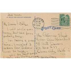 Marilyn Monroe Autograph Letter Signed