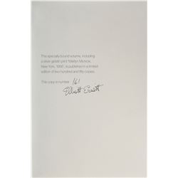 Elliott Erwitt Signed Marilyn Monroe Book