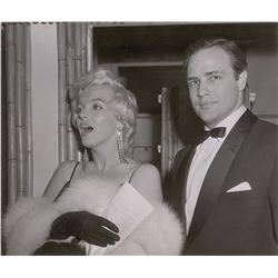 Marilyn Monroe and Marlon Brando Original Photograph