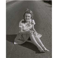 Marilyn Monroe Oversized Original Photograph by Andre de Dienes