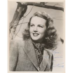 Barbara Britton Signed Photograph