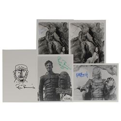 Creature From the Black Lagoon Group of (5) Signed Items