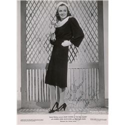 Andrea Leeds Signed Photograph