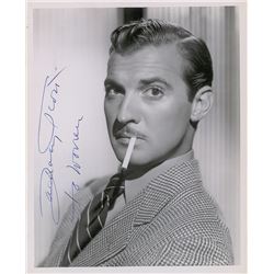 Zachary Scott Signed Photograph