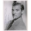 Image 1 : Zachary Scott Signed Photograph