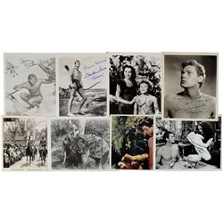 Tarzan Group of (8) Signed Photographs