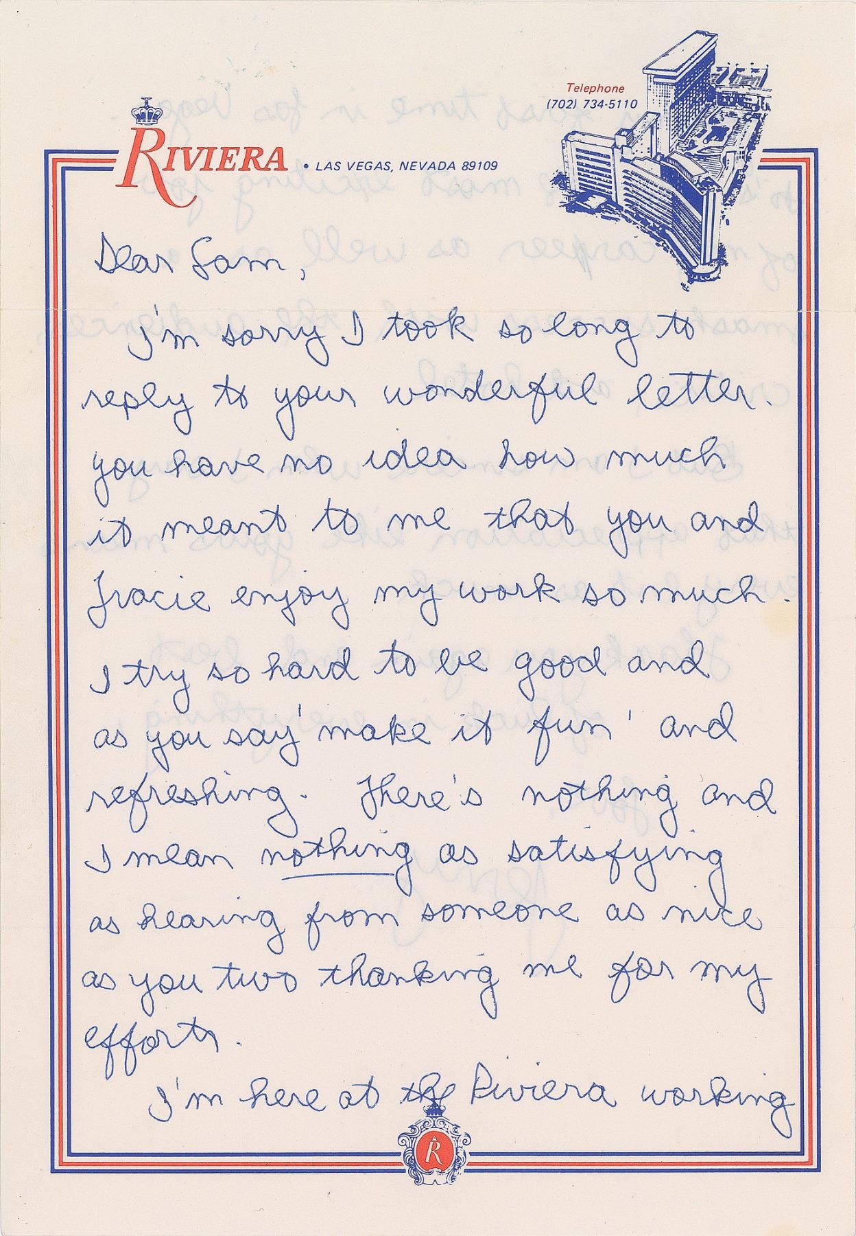 Jerry Seinfeld Autograph Letter Signed