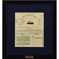 Titanic Ticket Prop