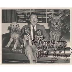 Walt Disney Signed Photograph