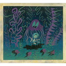 Mary Blair concept painting from Alice in Wonderland