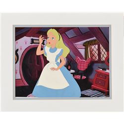 Alice production cel from Alice in Wonderland