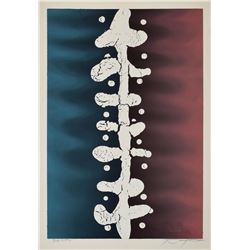 Peyton Scott Russell 'Earth Spine' Screenprint